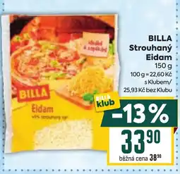 Billa BILLA Strouhaný Eidam nabídka