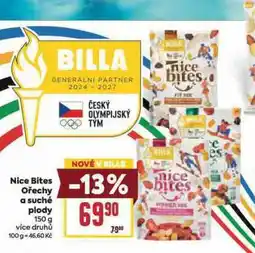 Billa Ni ce bites ořechy a suché plody nabídka