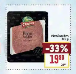 Billa Pivní salám nabídka