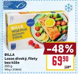 Billa BILLA Losos divoký, filety bez kůže nabídka