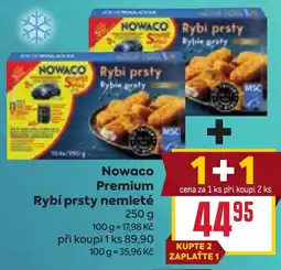 Billa NOWACO Premium Rybí prsty nemleté nabídka
