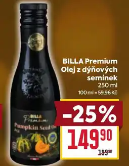 Billa BILLA Premium Olej z dýňových semínek nabídka