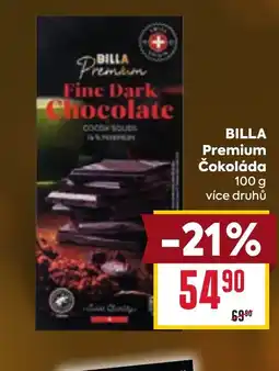 Billa BILLA Premium Čokoláda nabídka