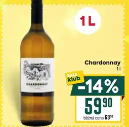Billa Chardonnay nabídka