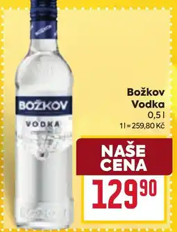 Billa Božkov Vodka nabídka