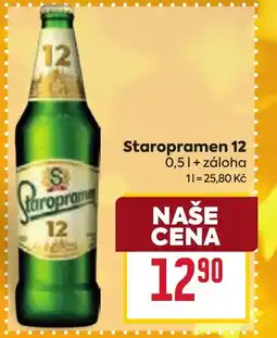 Billa Staropramen 12 nabídka