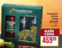 Billa Tullamore D.E.W. + long glasses nabídka