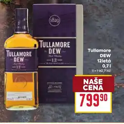 Billa Tullamore DEW 12letá nabídka