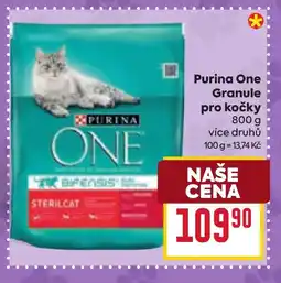 Billa Purina One Granule pro kočky nabídka