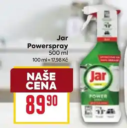 Billa Jar Powerspray nabídka