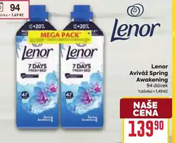 Billa Lenor Aviváž Spring Awakening nabídka