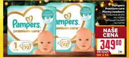 Billa Pampers Premium care Plenky newborn nabídka