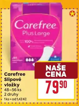 Billa Carefree Slipové vložky nabídka
