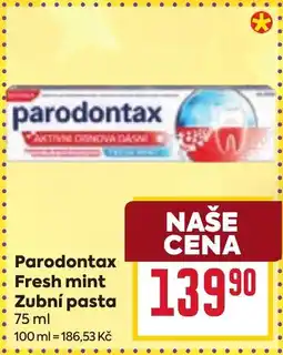 Billa Parodontax Fresh mint Zubní pasta nabídka