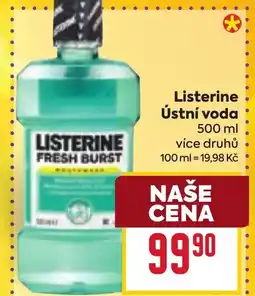 Billa Listerine Ústní voda nabídka