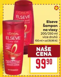 Billa Elseve Šampon na vlasy nabídka