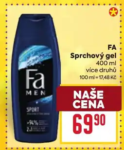 Billa FA Sprchový gel nabídka