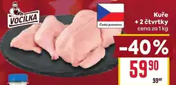 Billa Kuře + 2 čtvrtky nabídka