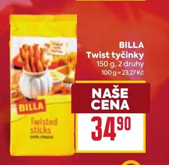 Billa BILLA Twist tyčinky nabídka