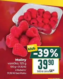 Billa Maliny nabídka