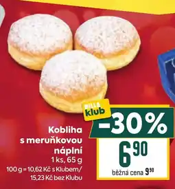 Billa Kobliha s meruňkovou náplní nabídka