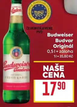 Billa Budweiser Budvar Originál nabídka