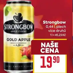 Billa Strongbow nabídka