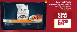 Billa Gourmet Perle Minifiletky pro kočky nabídka