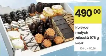 Kubík potraviny Kolekce malých zákusků nabídka