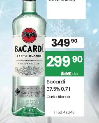 BACARDI 37.5%