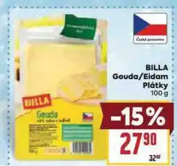 Billa Billa eidam / douda plátky nabídka