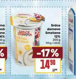 Billa Smetana 12% nabídka