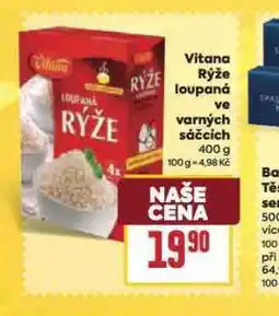 Billa Vitana rýže loupaná nabídka