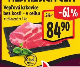 Albert Vepřová krkovice bez kosti nabídka