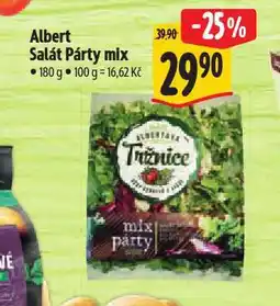Albert Salát párty mix nabídka
