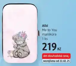 dm drogerie Albi Me to You manikúra nabídka
