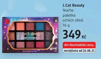 J.Cat Beauty Noche paletka očních stínů