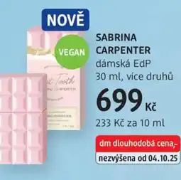 dm drogerie SABRINA CARPENTER dámská EdP nabídka