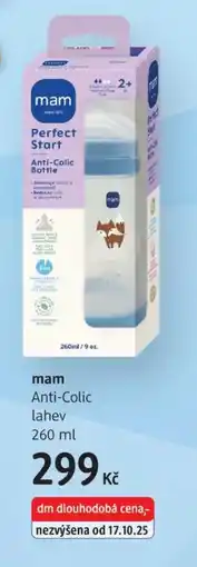 dm drogerie mam Anti-Colic lahev nabídka