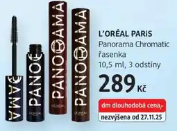 dm drogerie L'ORÉAL PARIS Panorama Chromatic řasenka nabídka