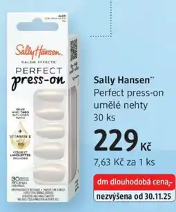 dm drogerie Sally Hansen Perfect press-on umělé nehty nabídka