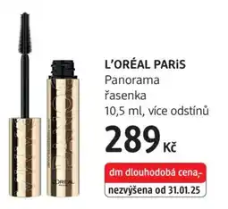 dm drogerie L'ORÉAL PARIS Panorama řasenka nabídka