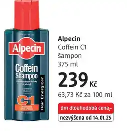 dm drogerie Alpecin Coffein C1 šampon nabídka