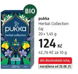 dm drogerie Pukka Herbal Collection čaj nabídka