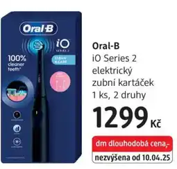 dm drogerie Oral-B iO Series 2 elektrický zubní kartáček nabídka