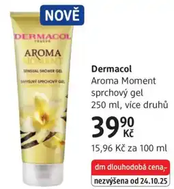 dm drogerie Dermacol Aroma Moment sprchový gel nabídka