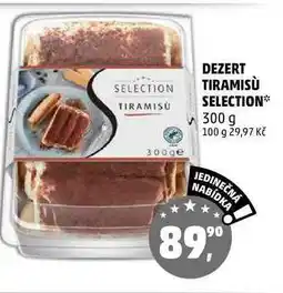 Penny Market DEZERT TIRAMISÙ SELECTION, 300 g nabídka
