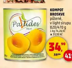 Penny Market KOMPOT BROSKVE, 820 g nabídka