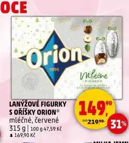 Penny Market LANÝŽOVÉ FIGURKY S OŘÍŠKY ORION, 315 g nabídka