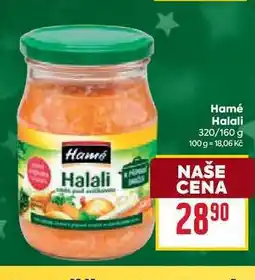 Billa Hamé Halali 320/160 g nabídka